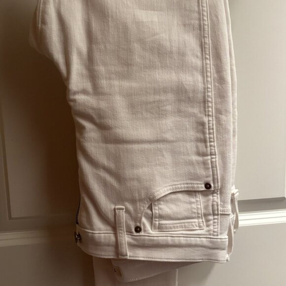 EUC Madewell White jeans - 10" High-rise skinny (31P) - Picture 5 of 7